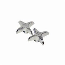 Vise Grip Cross-Arm Handle - Polished Chrome - Zinc