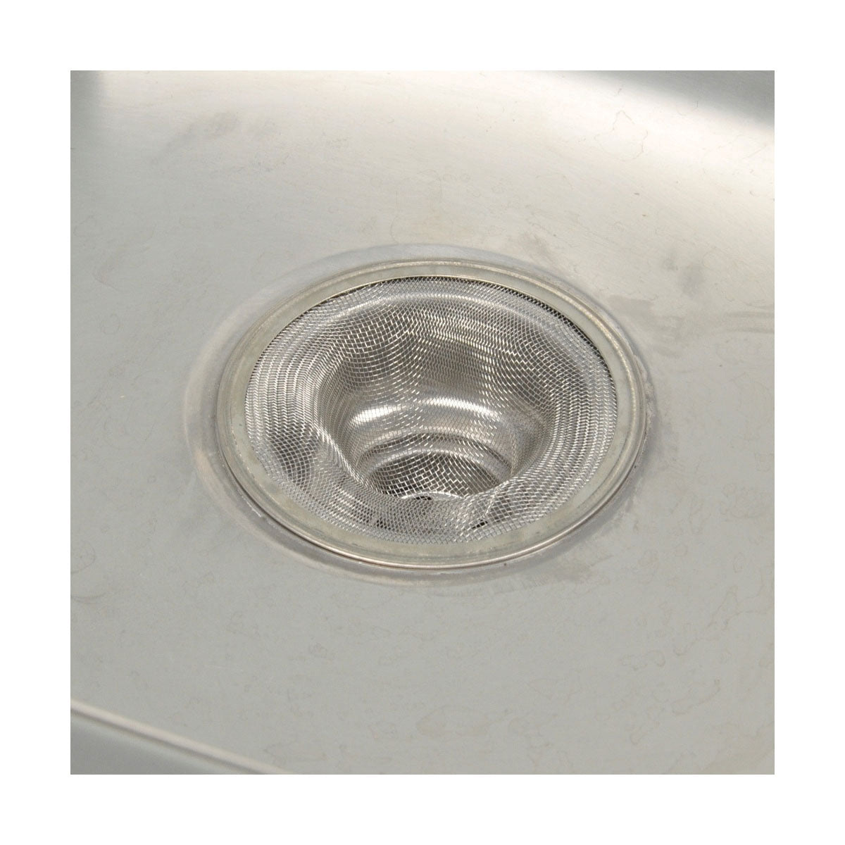 Bathroom Mesh Sink Strainer - Stainless Steel - 4-1/2"