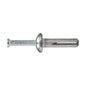 DeWALT® Zamac Nailin® 02814-PWR Nail Anchor, 1/4 in Dia, 1-1/4 in OAL, Carbon Steel Pin, Mushroom Head