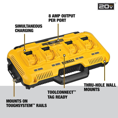 Multi-Port Simultaneous Fast Charger - Bare Tool - Tool Only