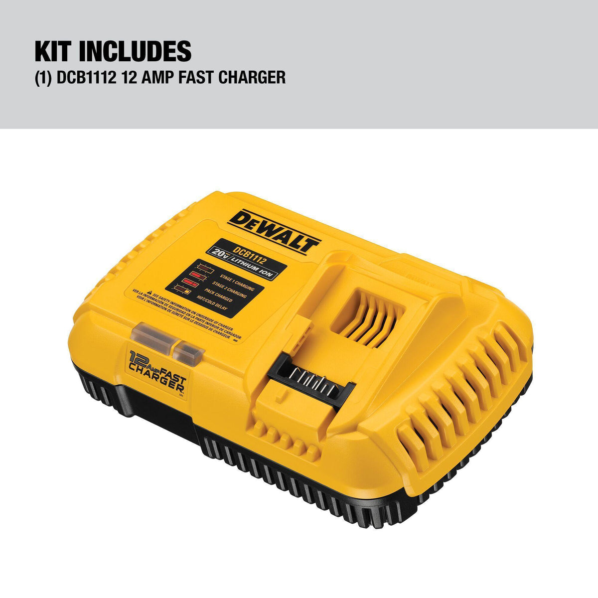 Cordless Tool Fast Charger - DCB1112