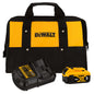 DeWALT® 20V MAX* DCB205CK Premium Battery and Charger Kit, For Use With 20V MAX* Cordless Tools, Li-Ion Battery, 1.5 hr Charging, 1 Batteries