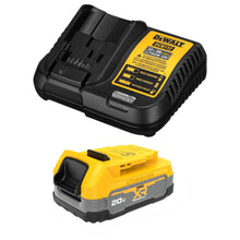 DeWALT® DCBP034C Starter Kit With LED Fuel Gauge Charge Indicator, 1.7 Ah Li-Ion Battery, 20 V Charge, For Use With FLEXVOLT® 12 and 20 V MAX Batteries, DeWALT® 20 V MAX Tools and Chargers