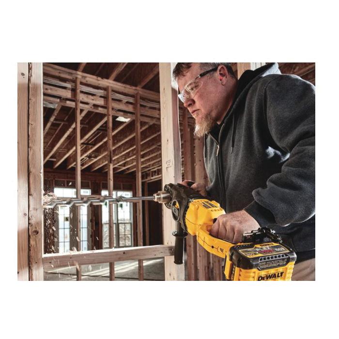 Joist Drill Kit with E-Clutch System - 60 V AC