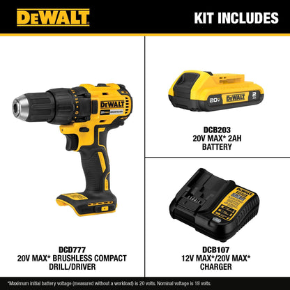 Drill and Driver Kit - 20 V