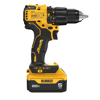 Hammer Drill - 1/2" Keyless Chuck - 20 V
