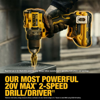 Cordless Drill Kit - 9.921" L - 20 V DC