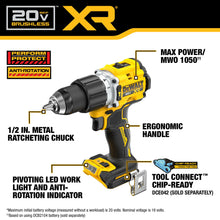 Cordless Hammer Drill - Bare Tool - 20 V DC