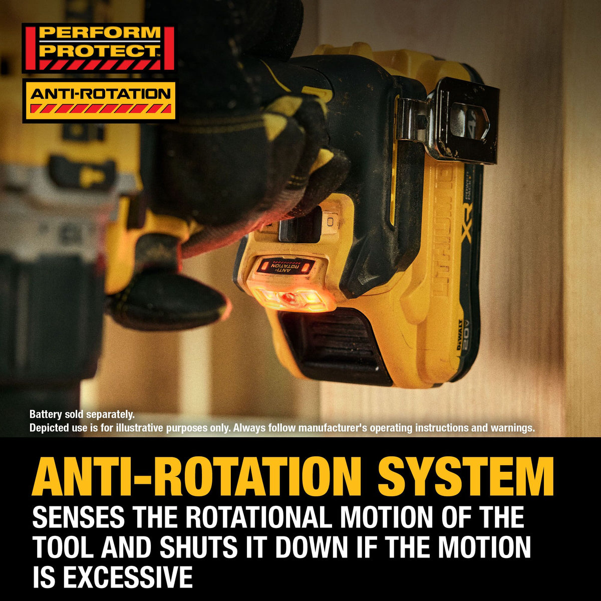 Cordless Hammer Drill - Bare Tool - 20 V DC