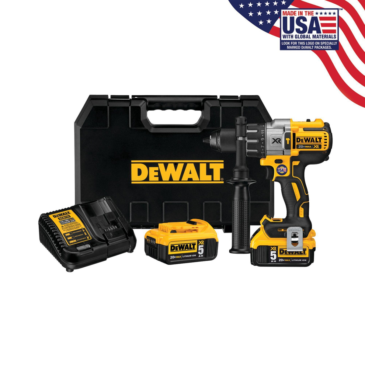 Xr - Brushless Cordless Hammer Drill Kit - 20 V DC