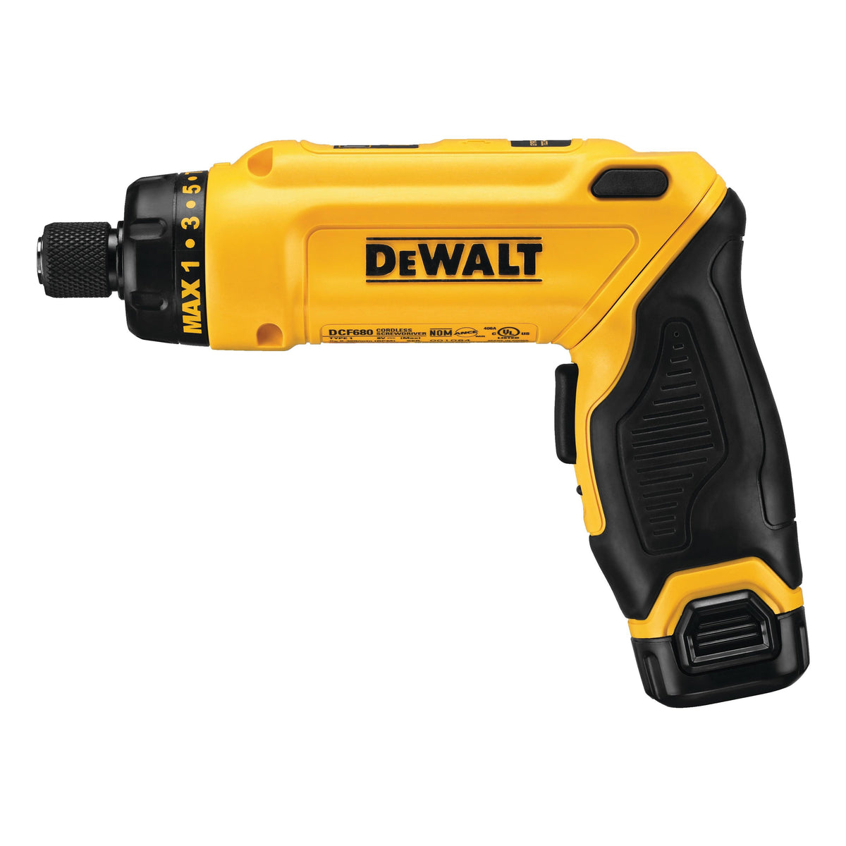 High Performance Cordless Screwdriver Kit - 8 V DC