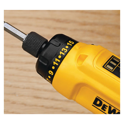 High Performance Cordless Screwdriver Kit - 8 V DC