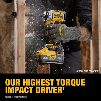 Brushless Cordless Impact Driver - Bare Tool - 20 V DC