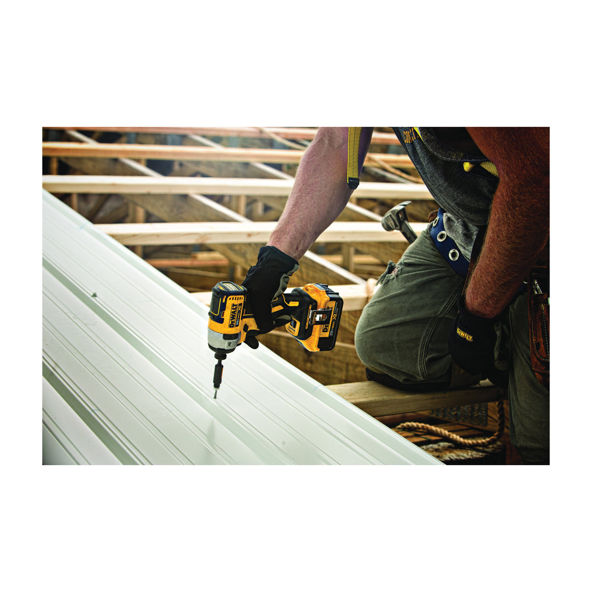 Compact Lightweight Cordless Impact Driver Kit - 20 V