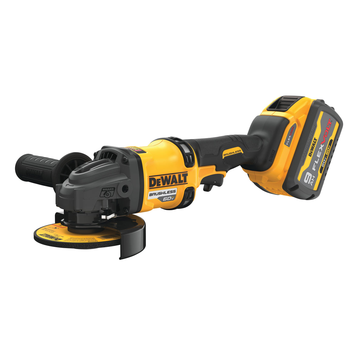 Brushless Cordless Angle Grinder - Bare Tool - 60 V DC