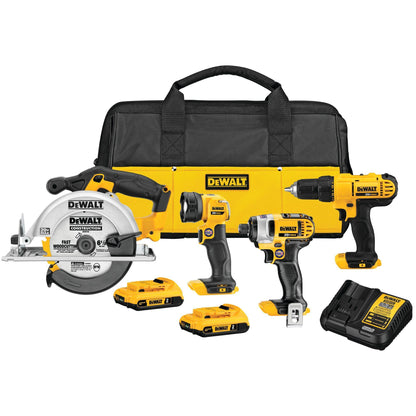 Cordless Combination Kit - 20 V - 4 Pieces