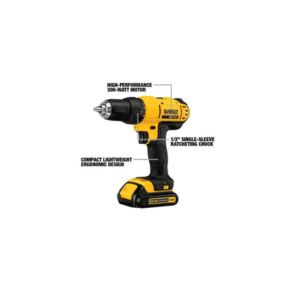 Cordless Combination Kit - 20 V - 4 Pieces
