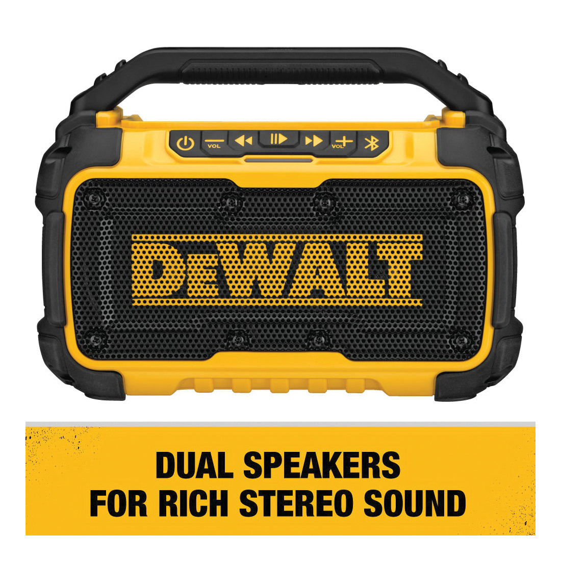 Corded/Cordless Jobsite Bluetooth Speaker Kit - 12 V AC