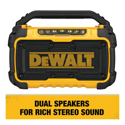 Corded/Cordless Jobsite Bluetooth Speaker Kit - 12 V AC