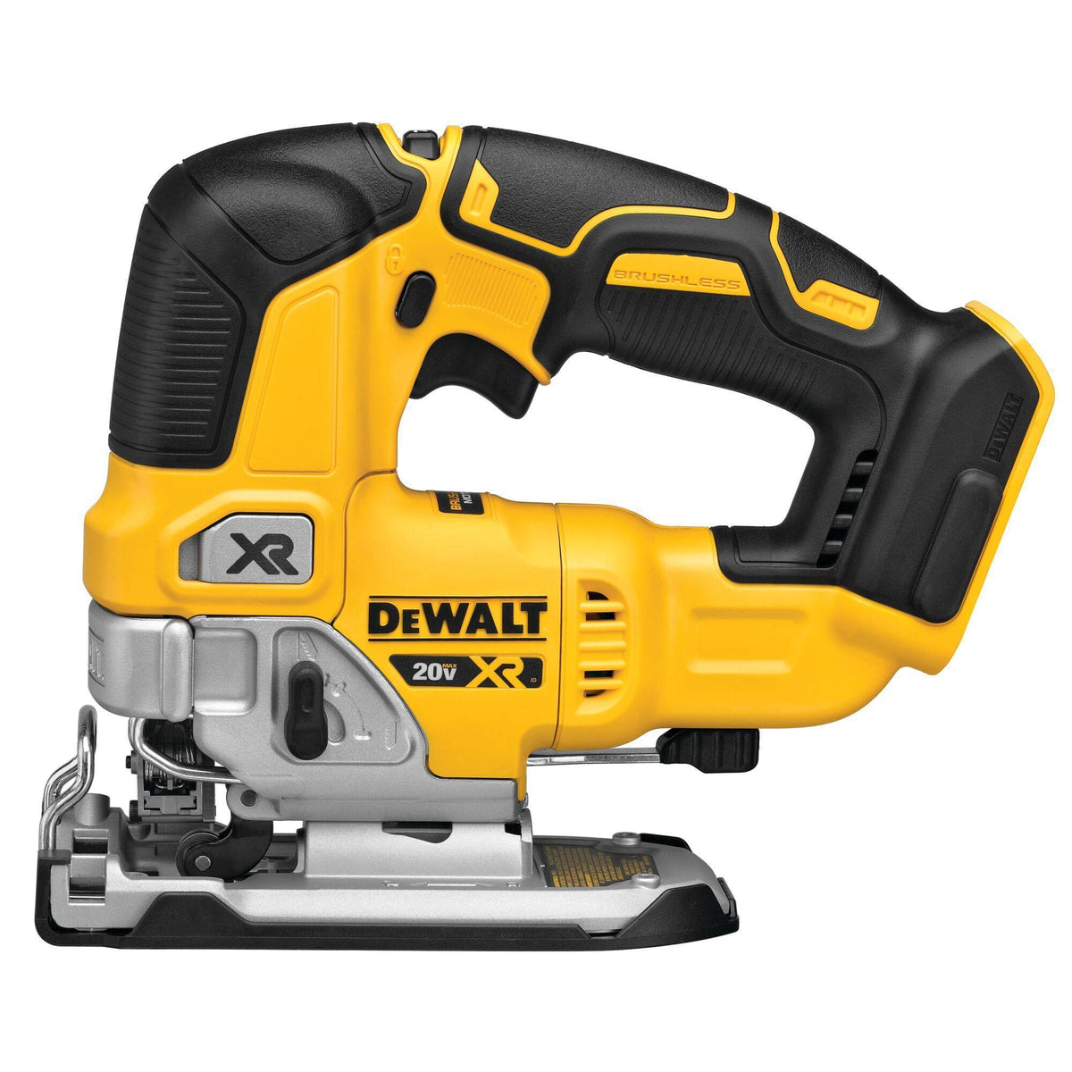 DeWALT® DCS334B 20V MAX XR® Cordless Jig Saw, 20 V AC, For Blade Shank: T-Shank, 9-1/4 in OAL, Li-Ion Battery, Tool Only