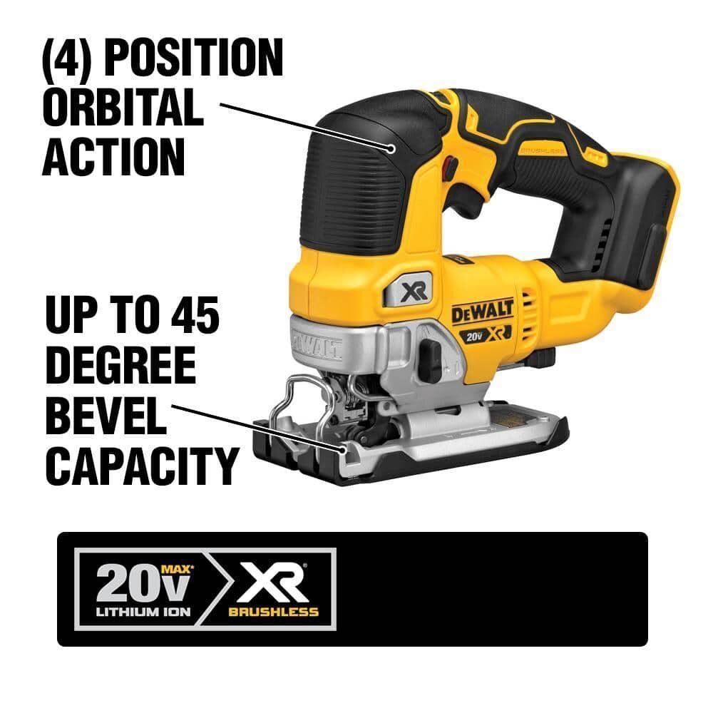 20V Max Xr - Cordless Jig Saw Kit - 20 V AC