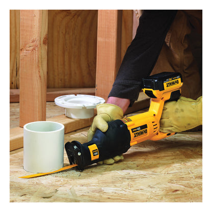 Cordless Reciprocating Saw Kit - 1-1/8" L Stroke - 20 V DC