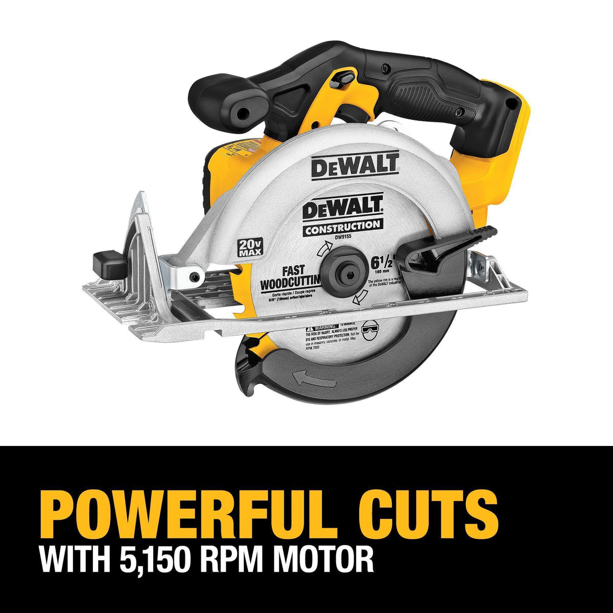 Cordless Circular Saw Kit - 6-1/2" Dia Blade
