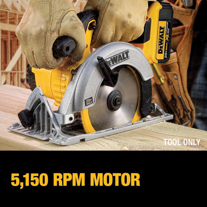 Cordless Circular Saw Kit - 6-1/2" Dia Blade