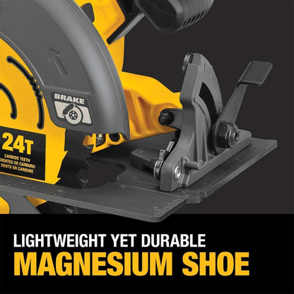 Brushless Cordless Circular Saw with Brake Kit - Bare Tool