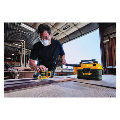 Random Orbit Cordless Sander Kit - 5" Dia Wheel - 20 V AC