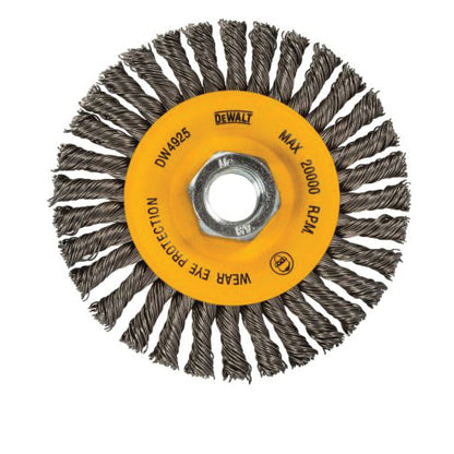 Wire Wheel Brush - 4" Dia Brush