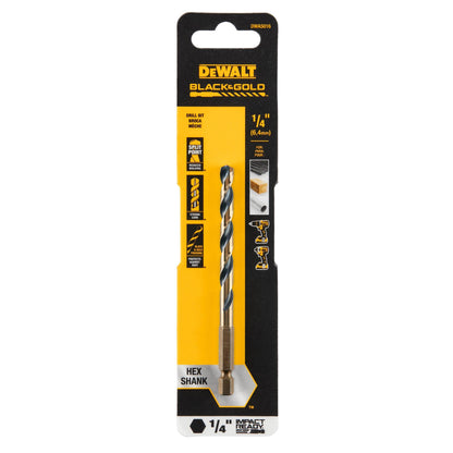 Heavy Duty Drill Bit - 1/4" Drill - High Speed Steel
