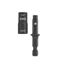 Double Ended Detachable Reversible Nutdriver - 1/4" - Steel