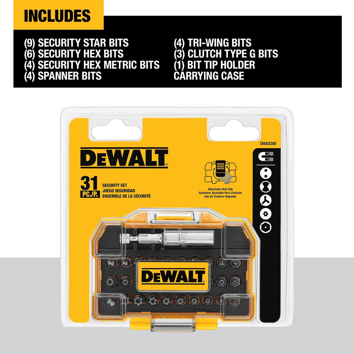 Security Set - 31 Pieces - Steel