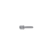 DeWALT® Hangermate® PFM2211280 Vertical Rod Hanger Anchor, 3/8 in Dia, 1-3/8 in L Thread, Carbon Steel, Zinc Plated