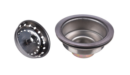 11 Standard Sink Basket Strainer - Stainless Steel
