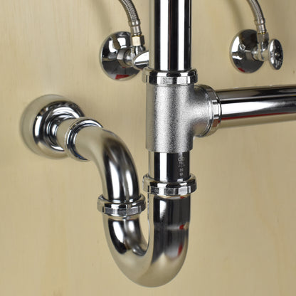 Outlet Baffle Tee - 20 Ga
