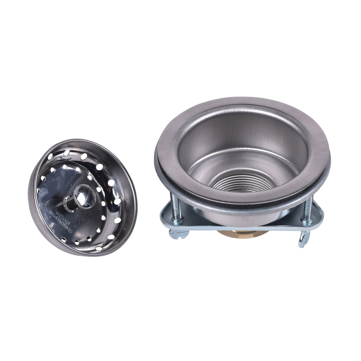 Sink Basket Strainer - Stainless Steel - Easy to Install