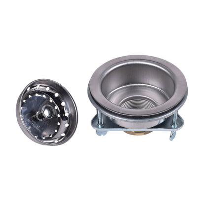 Sink Basket Strainer - Stainless Steel - Easy to Install