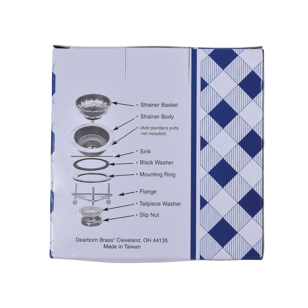 Sink Basket Strainer - Stainless Steel - Easy to Install