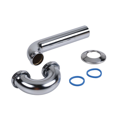 1-1/2" Low Inlet P-Trap - Brass