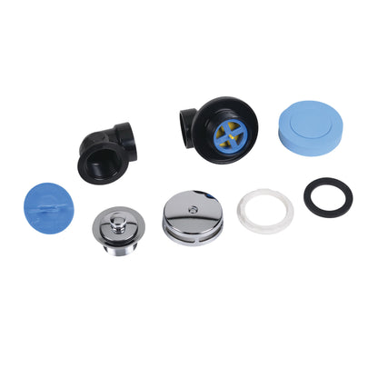 Bath Waste Dblue Half Kit - ABS - SCH 40/Std