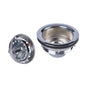 Lucky 7 - Sink Basket Strainer - Brass - Polished Chrome