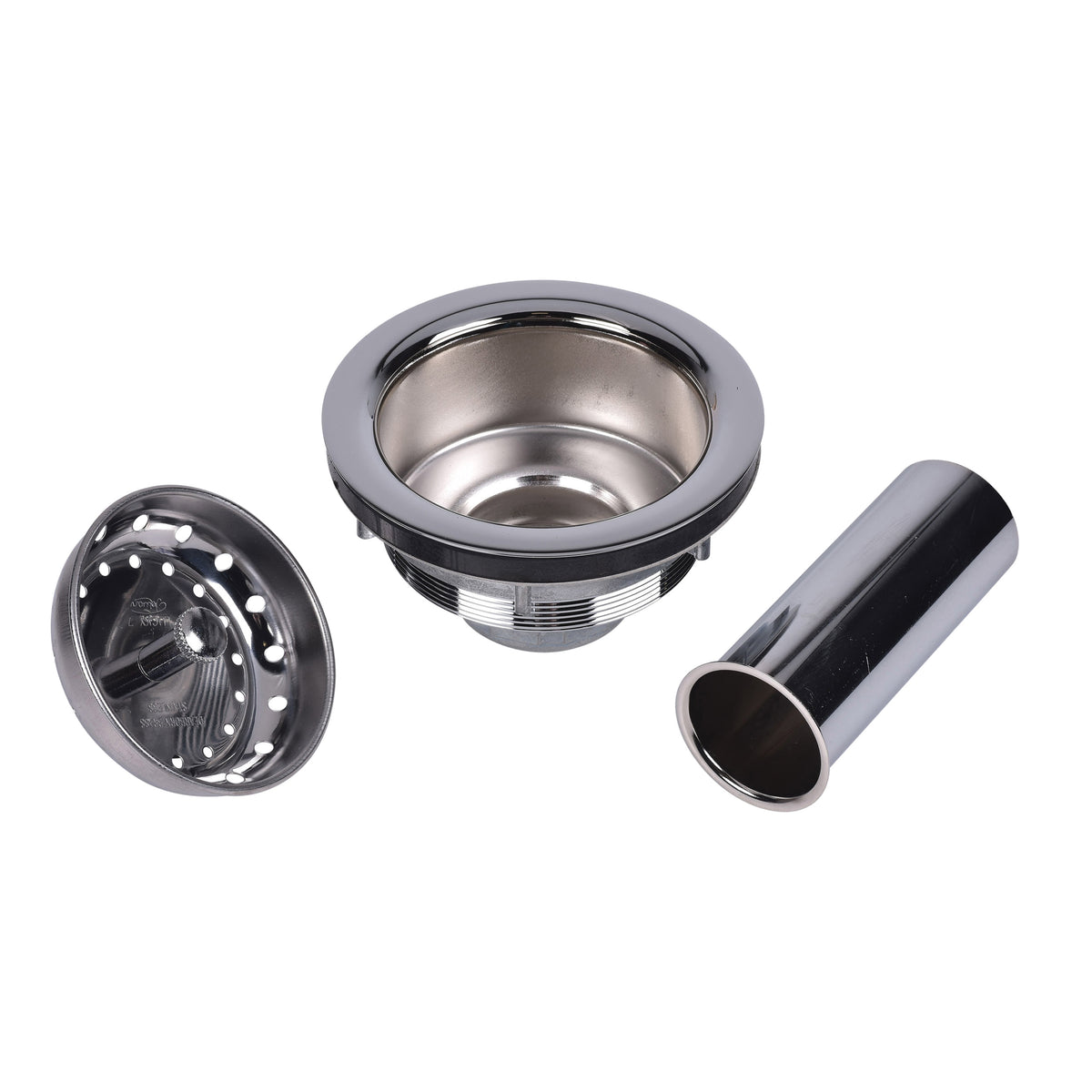 Lucky 7 - Sink Basket Strainer - Brass