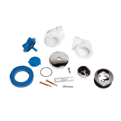 Bath Waste Half Kit - PVC - SCH 40/Std