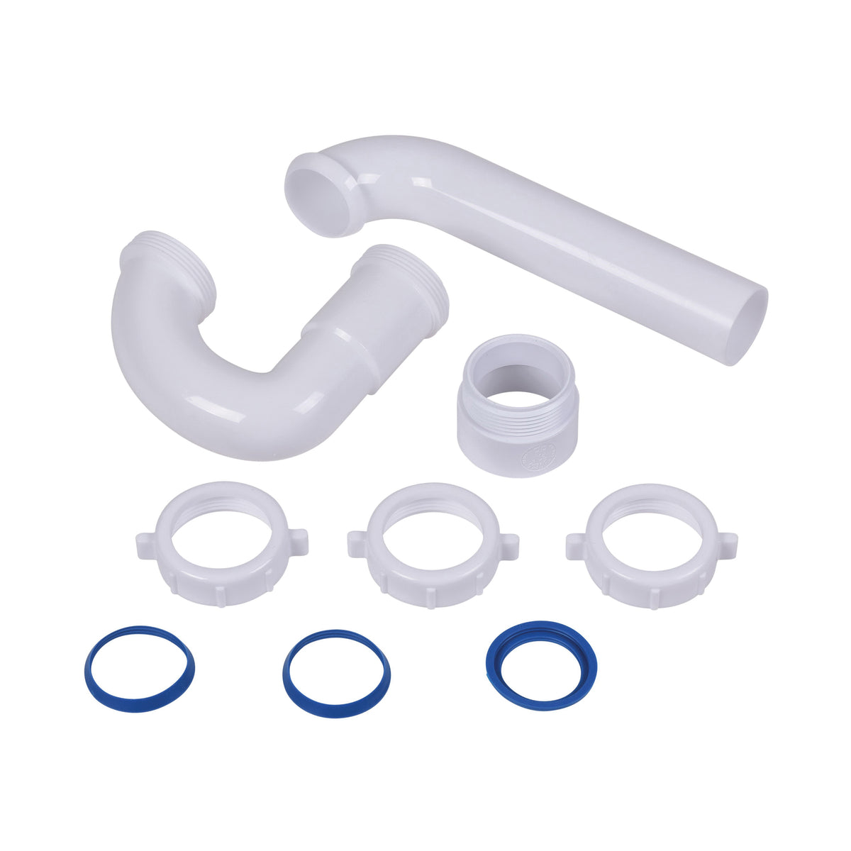 1-1/2" P-Trap - Polypropylene - Slip Joint