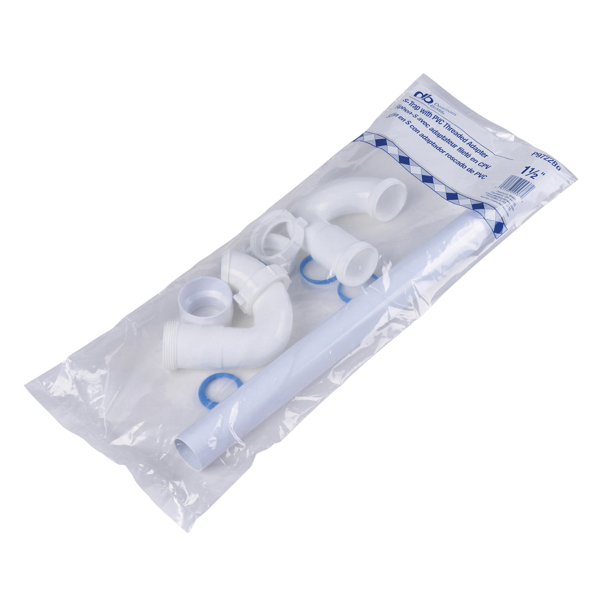 S-Trap - with PVC Threaded Adapter