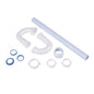 Dearborn® P9718 S-Trap, 1-1/4 in Nominal, Polypropylene, Import