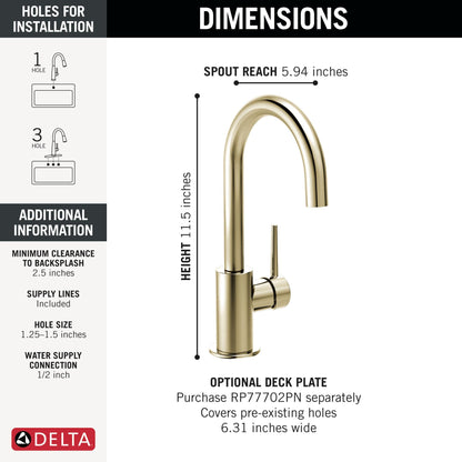 Swivel - Polished Nickel