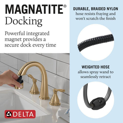 Stryke - Widespread Bathroom Faucet - 1.2 GPM At 60 PSI